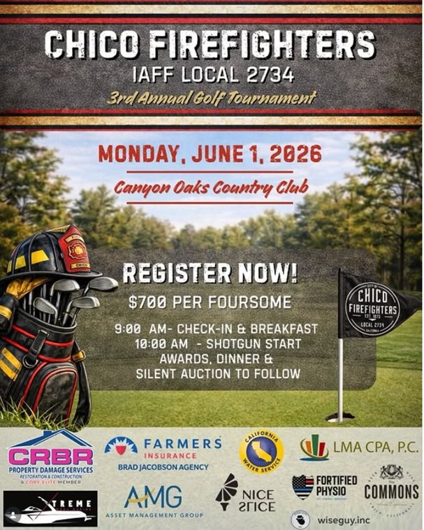 Chico Firefighters Golf Tournament